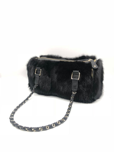 Genuine Finnish Mink Hand Bag